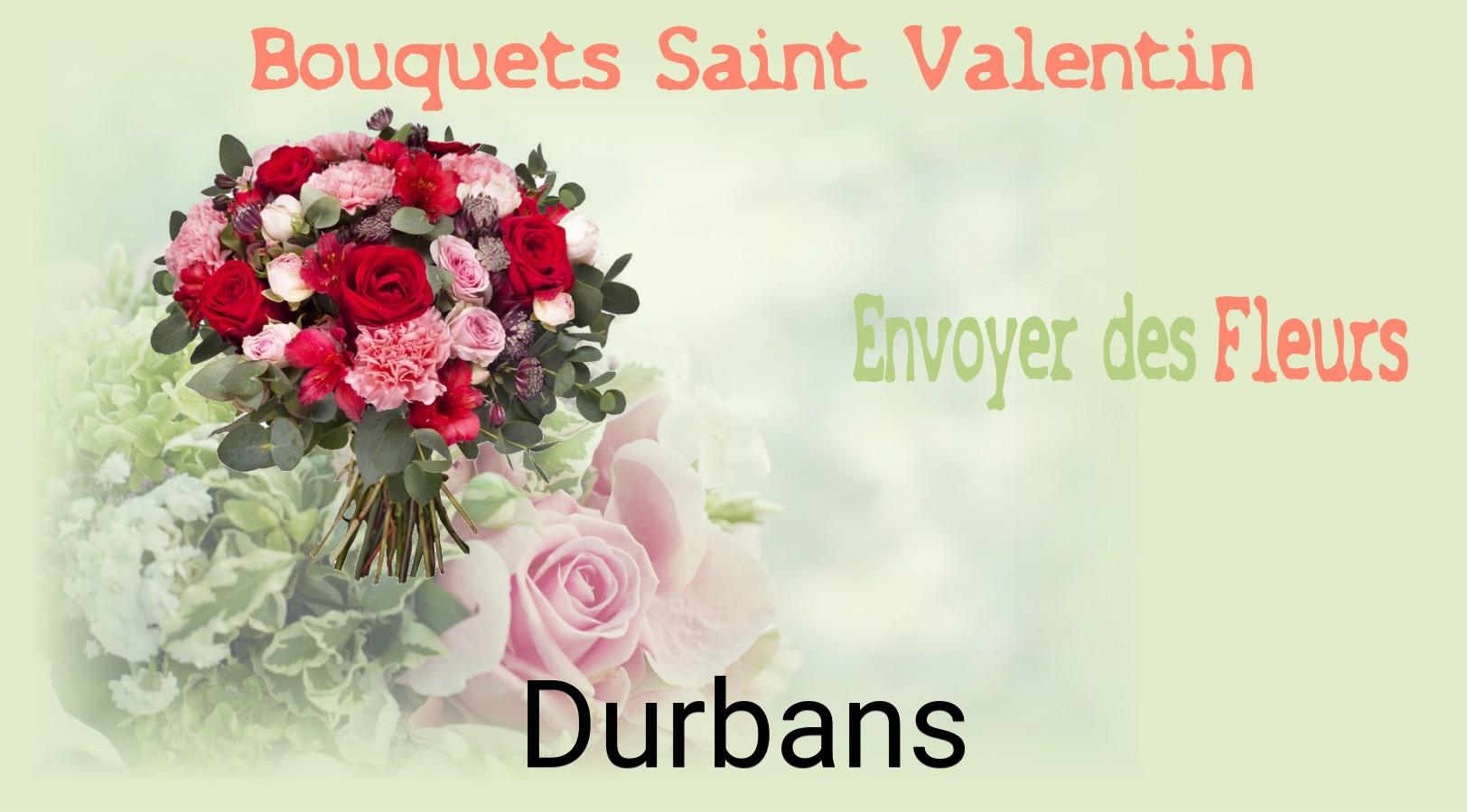 Roses de Saint-Valentin livrées à Durbans